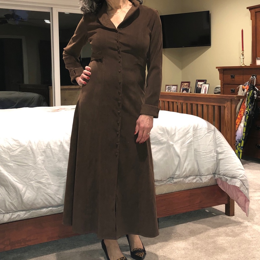 Classy stylish winter dress